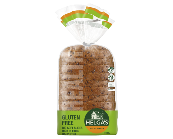 Helgas Gluten Free Bread Slices Mixed Grain 500 g
