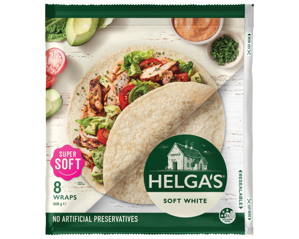 Helgas Wrap Soft White P8 508 g