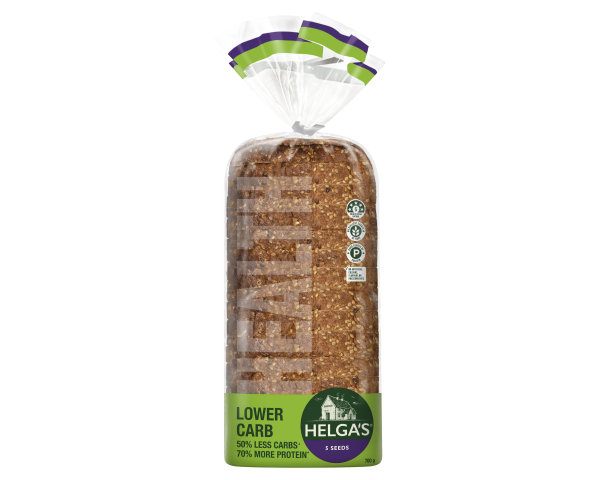 Helgas Loaf 50% Lower Carb 5 Seeds 700 g