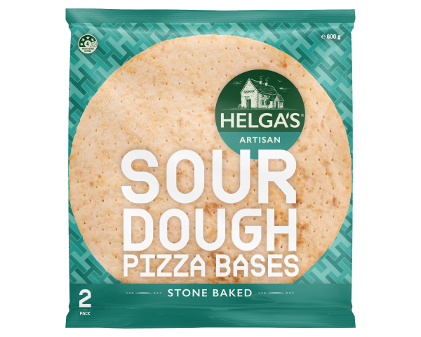 Helgas Bread Sourdough Pizza Base 600 g