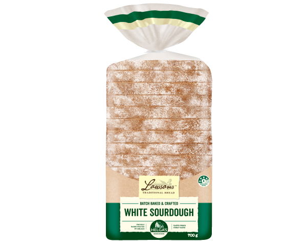 Helga's Bakehouse Batch Baked & Crafted White Sourdough Loaf 700g