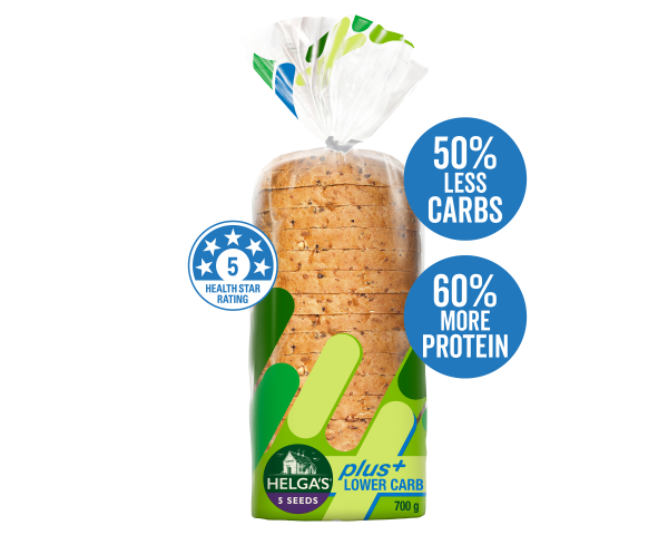 Helgas Loaf Low Carb 5 Seeds 700 g
