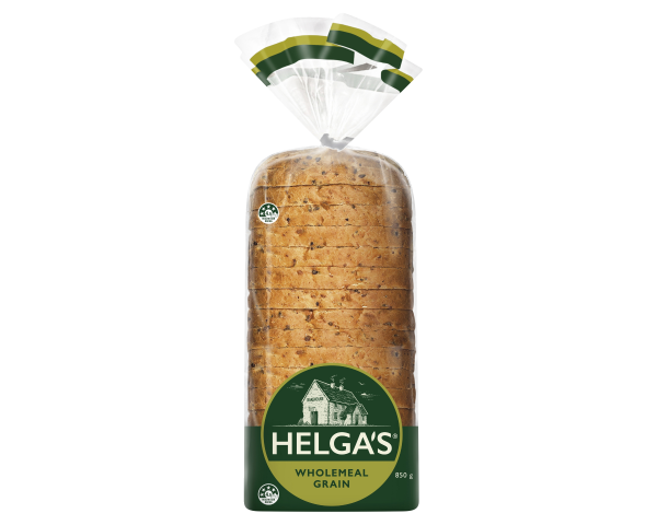 Helgas Loaf Wholemeal Grain 850 g