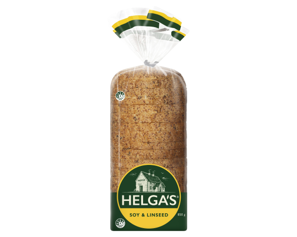 Helgas Loaf Soy and Linseed 850 g