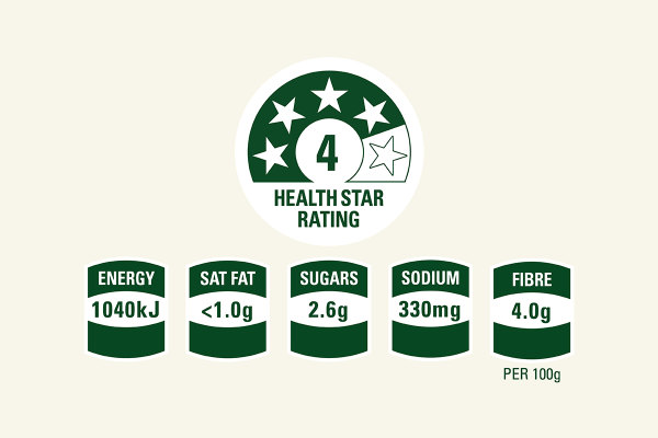 Mixed Grain Mini Health Star Rating