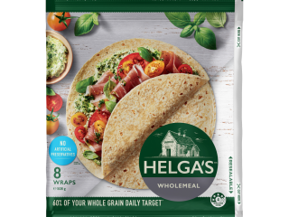 Helgas Wrap Traditional Wholemeal P8 508 g
