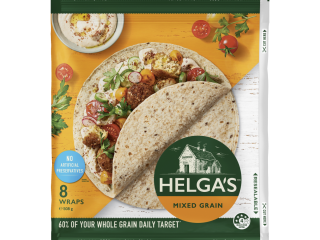 Helga's 8 Mixed Grain Wraps 508g