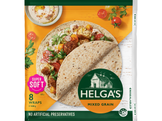 Helga's 8 Mixed Grain Wraps 508g