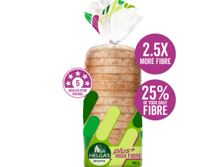 Helgas Loaf Hifibre White 680 g