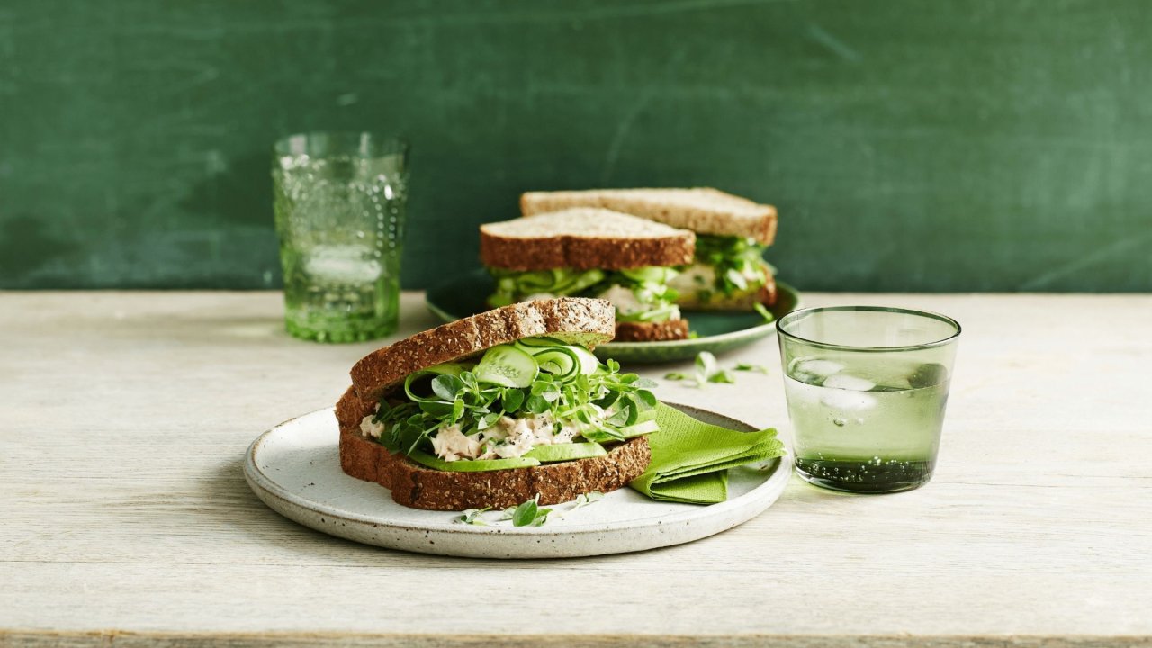 Japanese-Style Tuna Sandwiches Image