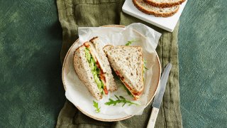 Herby Haloumi & Avocado Sandwiches Image
